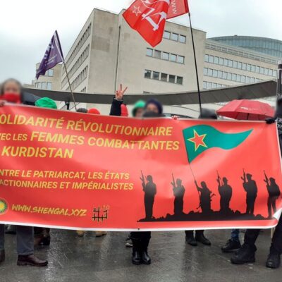 Au rassemblement de Bruxelles