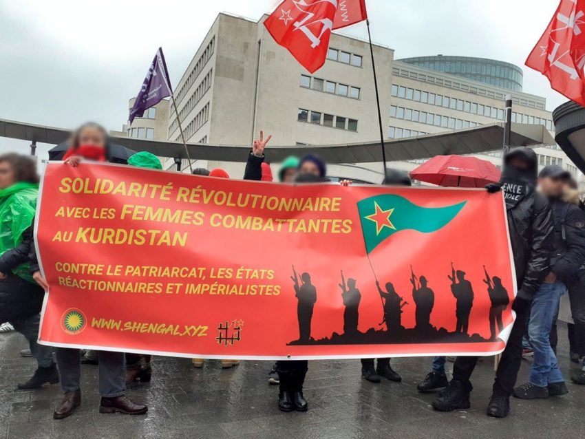 Au rassemblement de Bruxelles