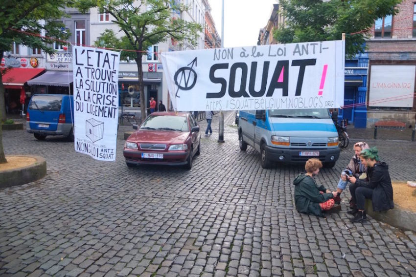 Contre la loi anti-squat (archives)