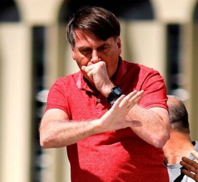 Bolsonaro durant son discours contre le confinement