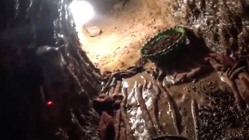 Le tunnel creusé par les prisonniers de la prison de Zahle