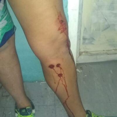 Une prisonnière de la prison d'El Borbollón