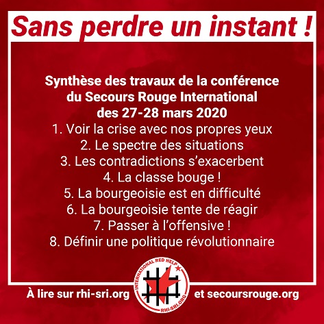 Sans perdre un instant !