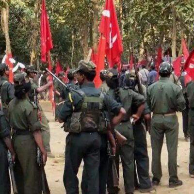 Rassemblement maoïste en Inde