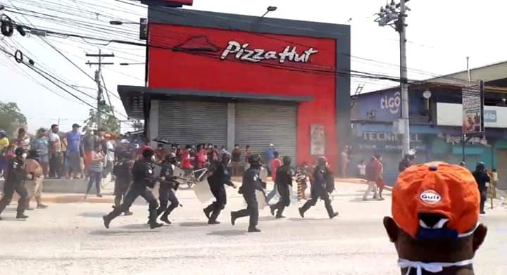 Emeute de la faim à Choloma