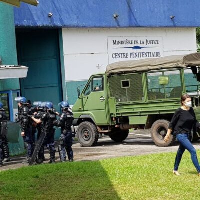 La mutinerie au Centre pénitentiaire de Rémire-Montjoly