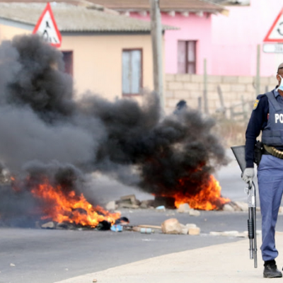 Émeute de la faim à Port Elizabeth