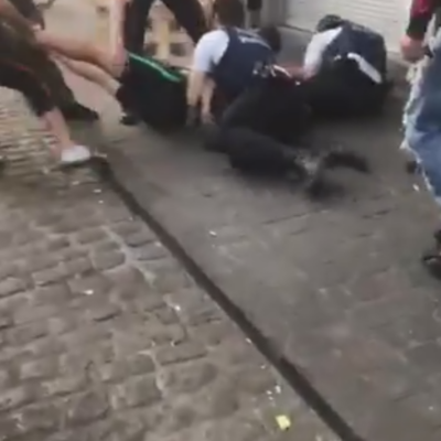 Des habitants d'Anderlecht en colère s'opposent à une arrestation