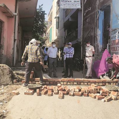 La reconstruction du mur