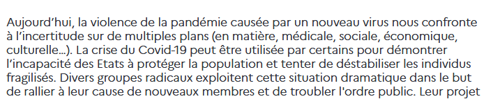 Un extrait de la fiche du ministère de l'éducation nationale