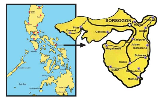 La province de Sorsogon