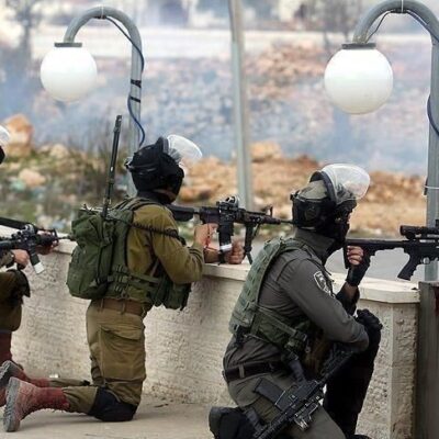 Forces d'occupation en Cisjordanie