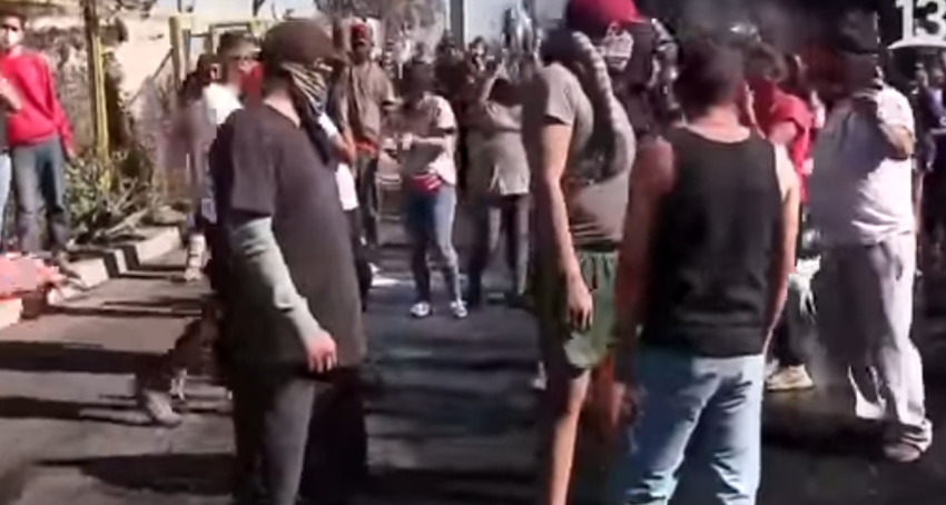 Émeutes de la faim à San Bernardo et Cerro Navia