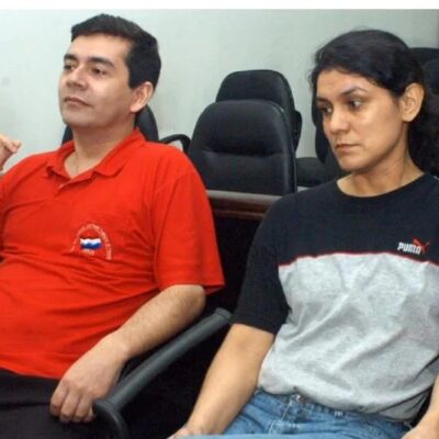 Alcides Oviedo et Carmen Villalba