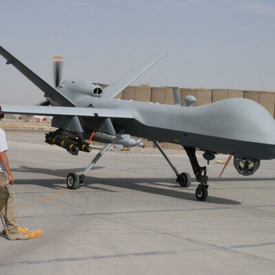 Un drone "Predator" (celui ayant survolé Minneapolis n'était pas armé)