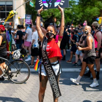 A la manifestation de ce dimanche à New-York