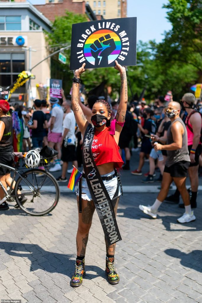 A la manifestation de ce dimanche à New-York