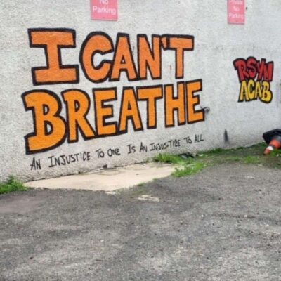 La fresque en mémoire de George Floyd réalisée en Irlande