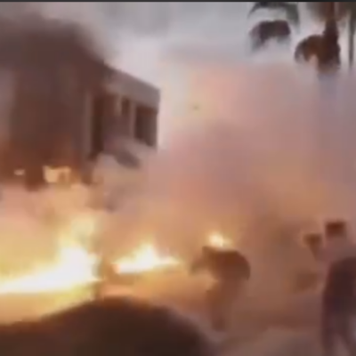 L'ambassade des États-Unis à Athènes attaquée au cocktail molotov