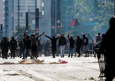 Les affrontements de Sao Paulo