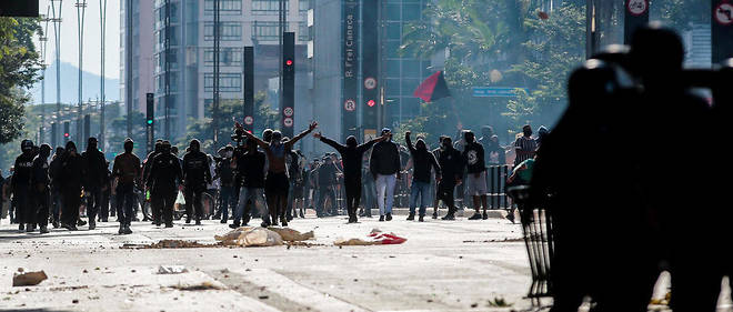 Les affrontements de Sao Paulo