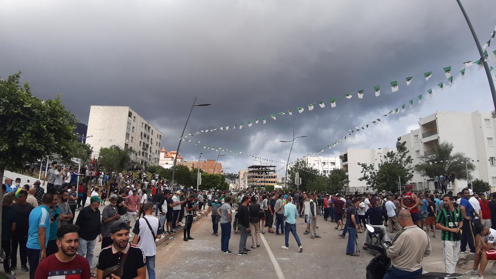La manifestation à Bejaia