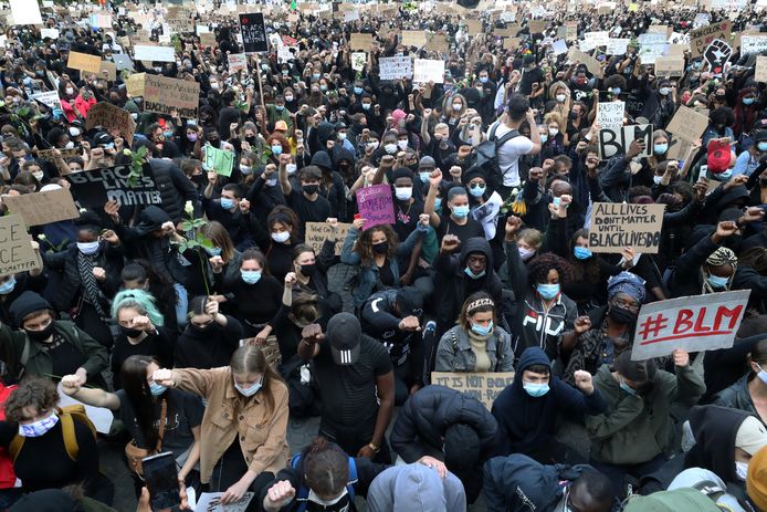 Manifestation BLM à Bruxelles