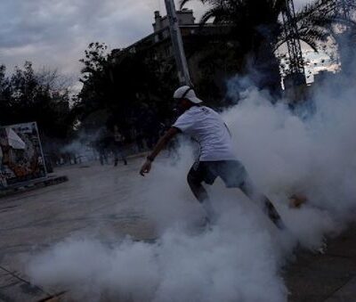 Manifestation cette semaine à Santiago