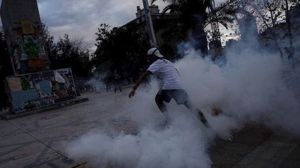 Manifestation cette semaine à Santiago