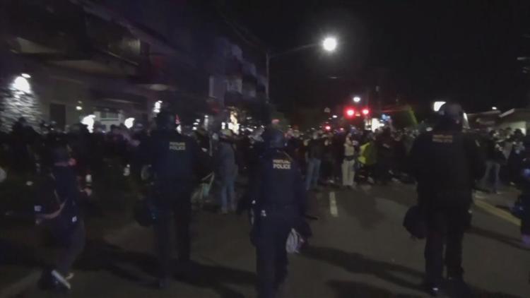 Affrontements à Portland