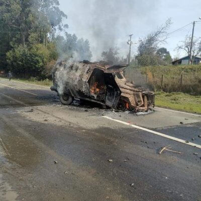 Affrontements au cours d'une manifestation de soutien aux prisonniers mapuches