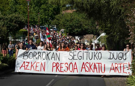 Plus de 900 personnes pour soutenir Mikel Barrios à Itxassou
