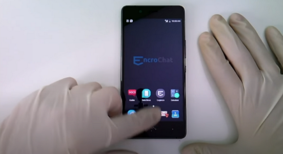 Un téléphone Encrochat