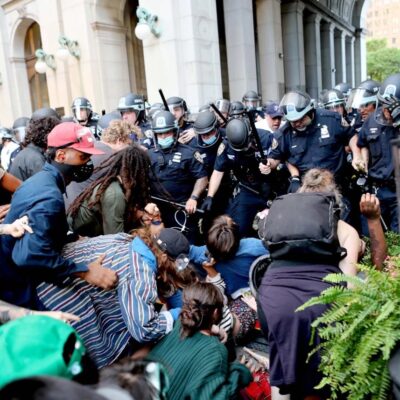 Les heurts de New-York