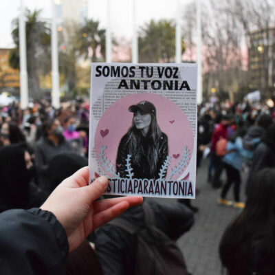 Manifestation pour Antonia Barra