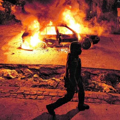 Les affrontements de Santiago