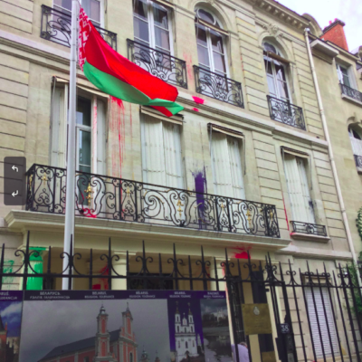 L'ambassade de Biélorussie à Paris