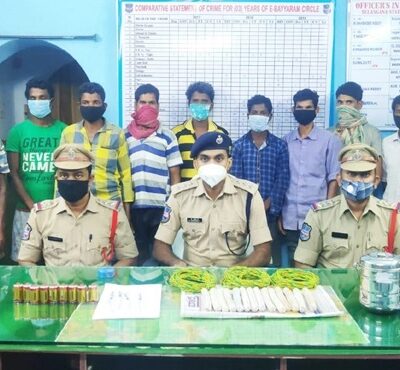 Les arrestations du Bhadradri-Kothagudem