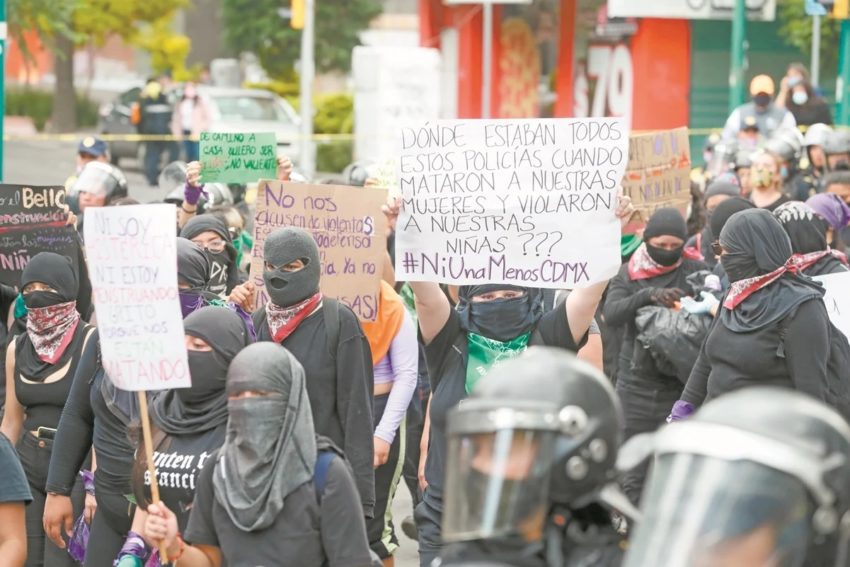 La marche féministe de Mexico ce dimanche