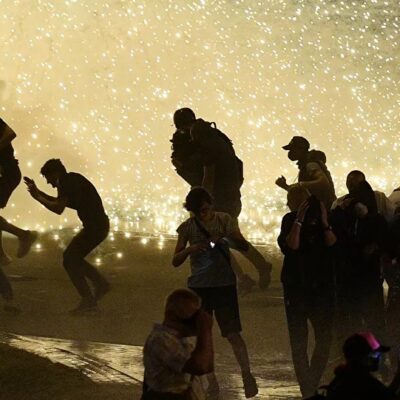 Les affrontements à Minsk