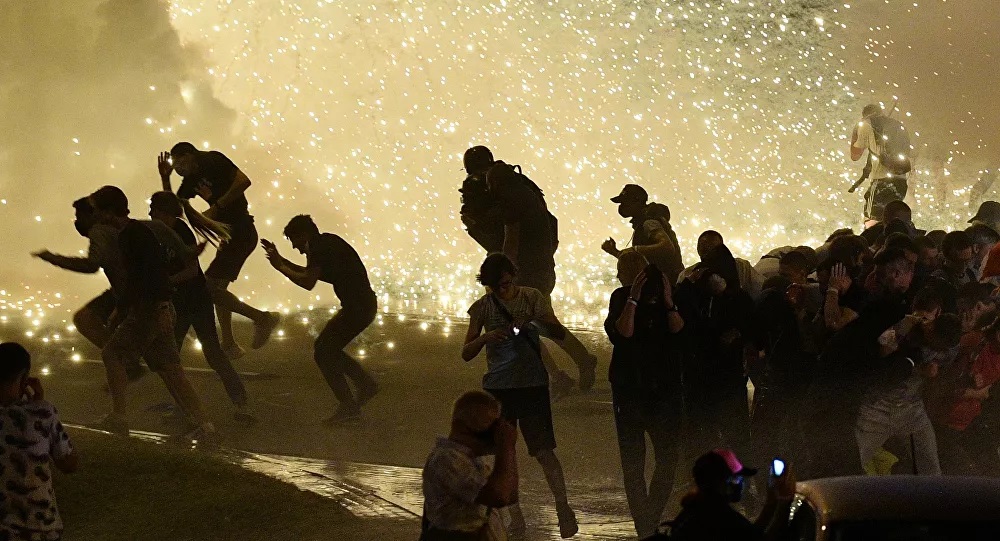 Les affrontements à Minsk