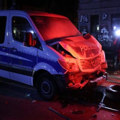 Émeutes contre des expulsions à Leipzig