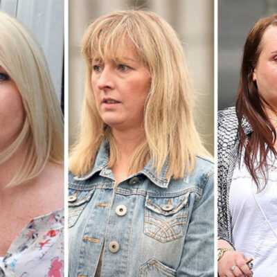 Sharon Rafferty, Mandy Duffy et Christine Connor