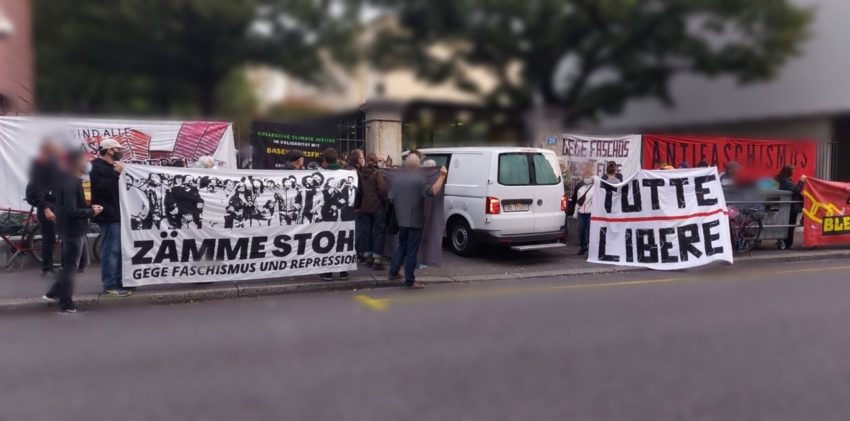 Un militant antifasciste condamné à huit mois de prison dans l'affaire "Basel Nazifrei"