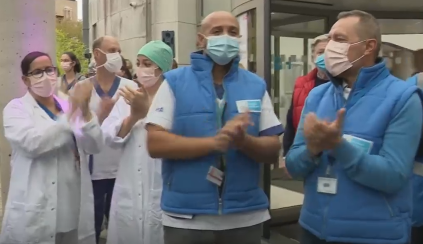 Arrêt de travail du personnel de l'hôpital Érasme 