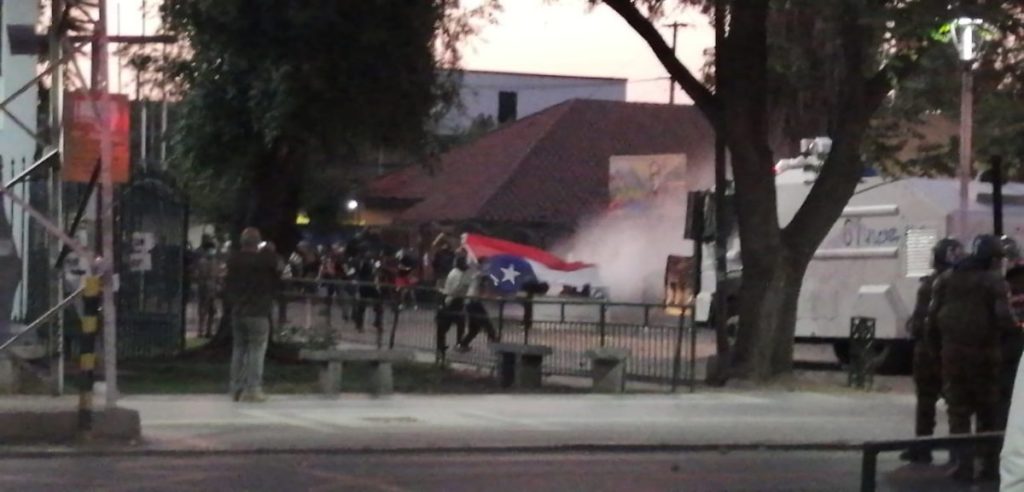 Émeutes anti-gouvernementales à Puente Alto