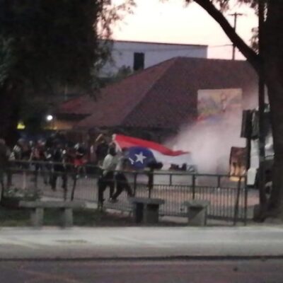 Émeutes anti-gouvernementales à Puente Alto