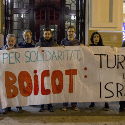 Rassemblement du mouvement BDS à Valence