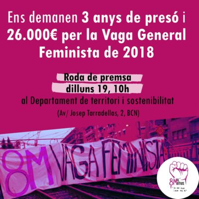 Trois ans de prison requis contre sept militantes féministes qui avaient bloqué les chemins de fer