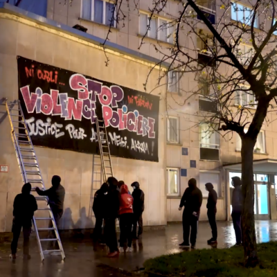 Action contre les violences et meurtres policiers à Bruxelles